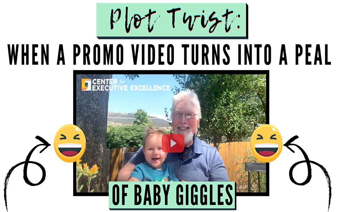 Plot Twist: When a Promo Video Turns Into a Peal of Baby Giggles