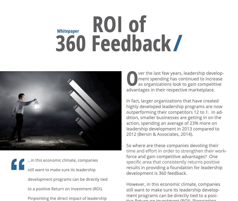 [White Paper]: The ROI of 360 Feedback