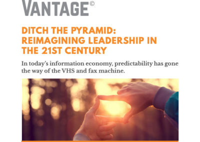 [White Paper]: Ditch the Pyramid: Reimagining Leadership in the 21st Century