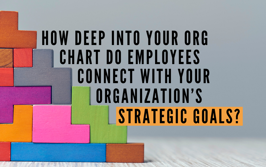 How Deep Into Your Org Chart Do Employees Connect With Your Organization’s Strategic Goals?
